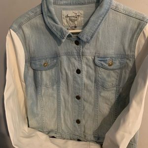 American Rag Denim and leather jacket